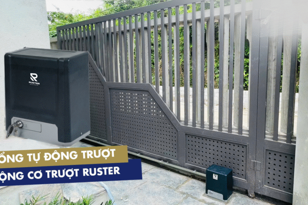 CỔNG TỰ ĐỘNG TRƯỢT – MOTOR TRƯỢT RUSTER 24V/800KG | Ruster Việt Nam
