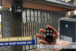 CỔNG TỰ ĐỘNG TRƯỢT TIỆN ÍCH- MOTOR TRƯỢT 24V/800KG | Ruster Việt Nam